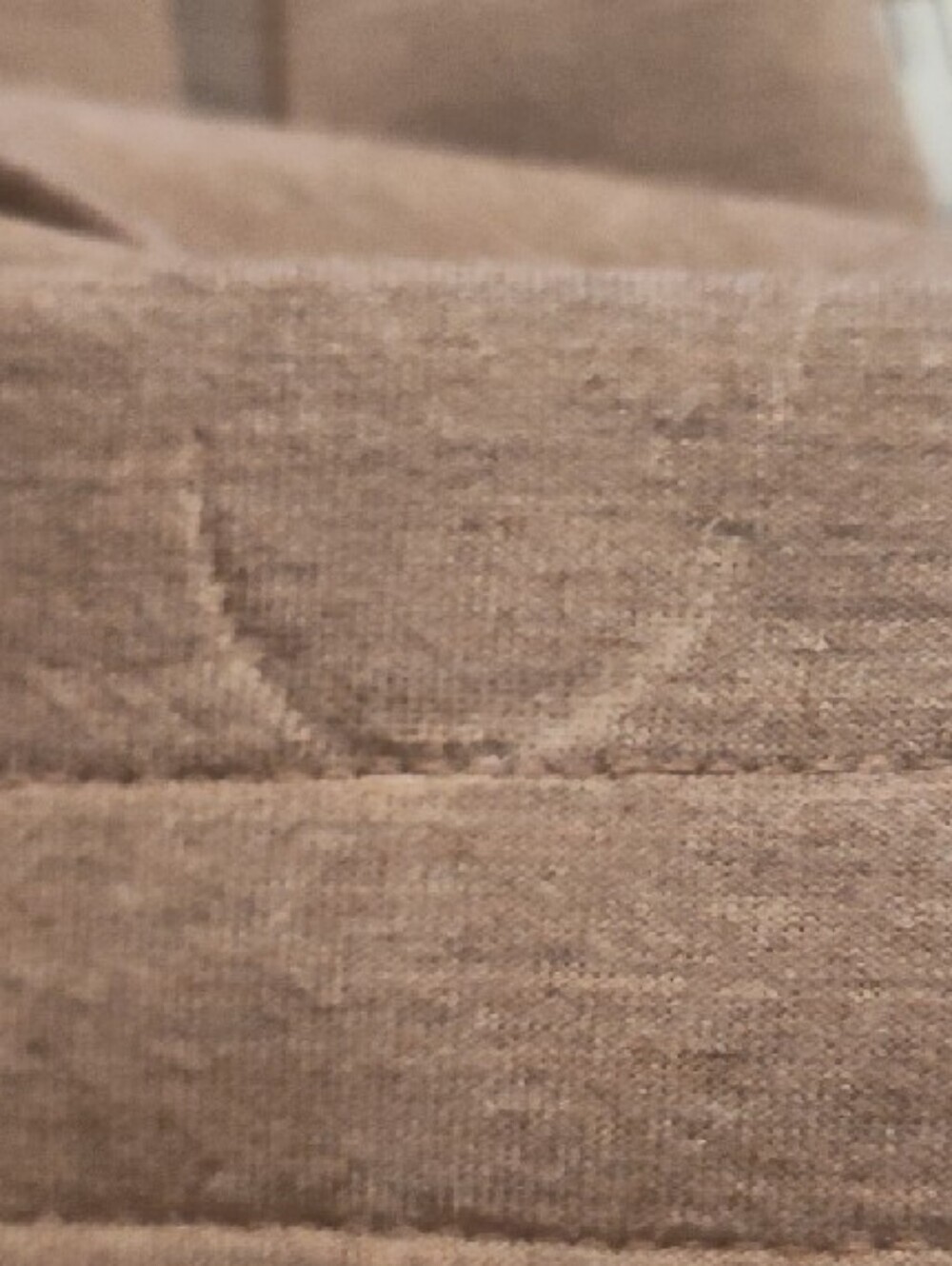 Talbots Airknit Stretch Natural Light Brown Heather Wide Crop Leg Pant | Medium - Picture 8 of 8